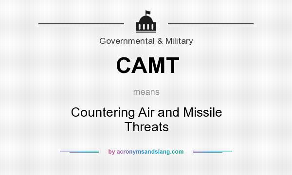 What does CAMT mean? It stands for Countering Air and Missile Threats