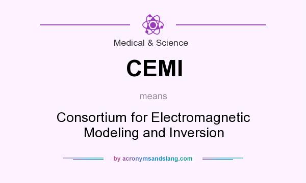What does CEMI mean? It stands for Consortium for Electromagnetic Modeling and Inversion