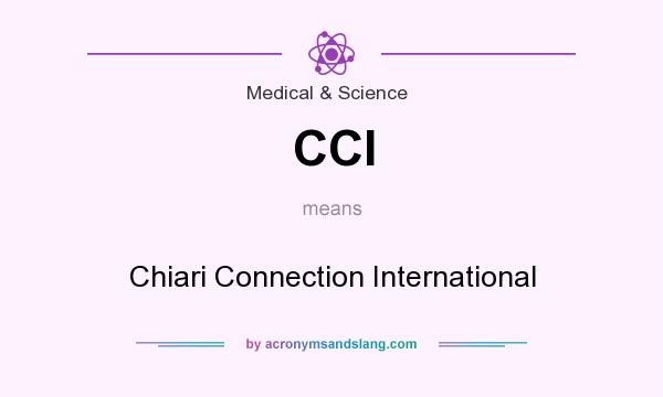 What does CCI mean? It stands for Chiari Connection International