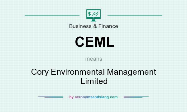 What does CEML mean? It stands for Cory Environmental Management Limited