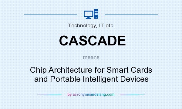 What does CASCADE mean? It stands for Chip Architecture for Smart Cards and Portable Intelligent Devices