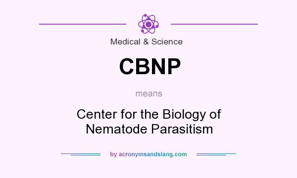 What does CBNP mean? It stands for Center for the Biology of Nematode Parasitism
