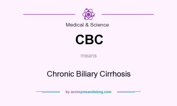 What does CBC mean? It stands for Chronic Biliary Cirrhosis