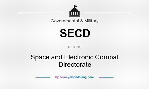 What does SECD mean? It stands for Space and Electronic Combat Directorate