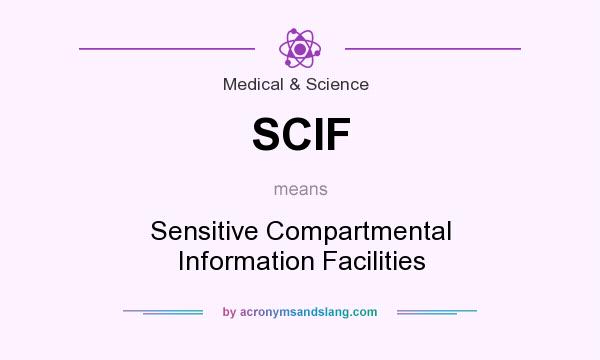 What does SCIF mean? It stands for Sensitive Compartmental Information Facilities