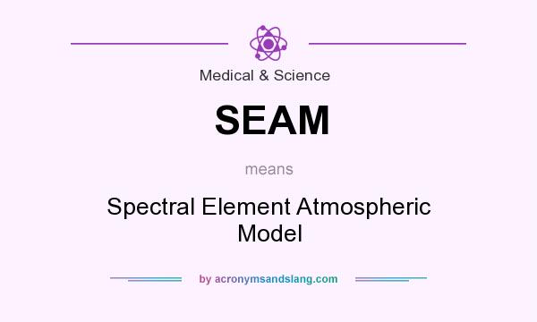 What does SEAM mean? It stands for Spectral Element Atmospheric Model