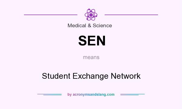 What does SEN mean? It stands for Student Exchange Network
