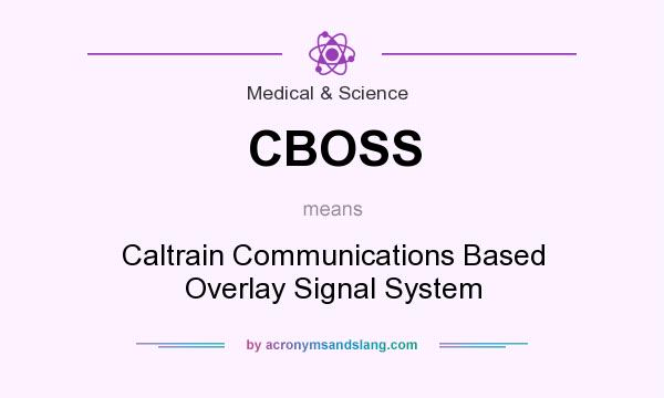 What does CBOSS mean? It stands for Caltrain Communications Based Overlay Signal System