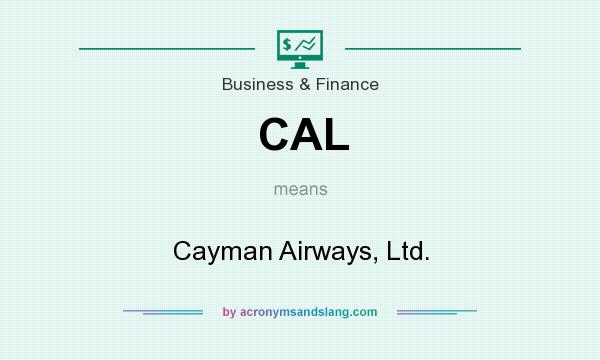What does CAL mean? It stands for Cayman Airways, Ltd.