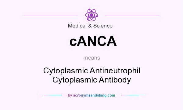 What does cANCA mean? It stands for Cytoplasmic Antineutrophil Cytoplasmic Antibody