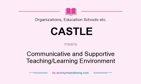 What does CASTLE mean? It stands for Communicative and Supportive Teaching/Learning Environment