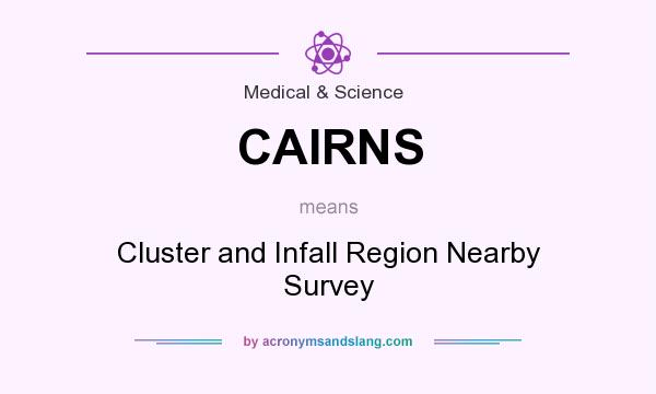 What does CAIRNS mean? It stands for Cluster and Infall Region Nearby Survey
