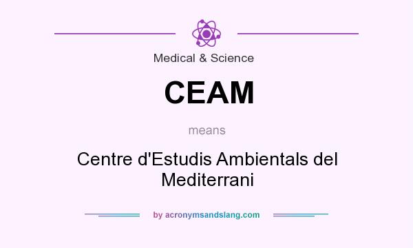 What does CEAM mean? It stands for Centre d`Estudis Ambientals del Mediterrani