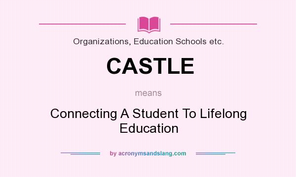 What does CASTLE mean? It stands for Connecting A Student To Lifelong Education