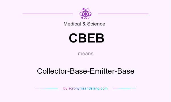 What does CBEB mean? It stands for Collector-Base-Emitter-Base