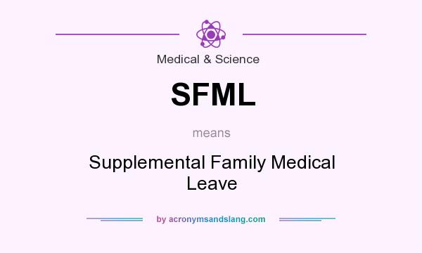 What does SFML mean? It stands for Supplemental Family Medical Leave