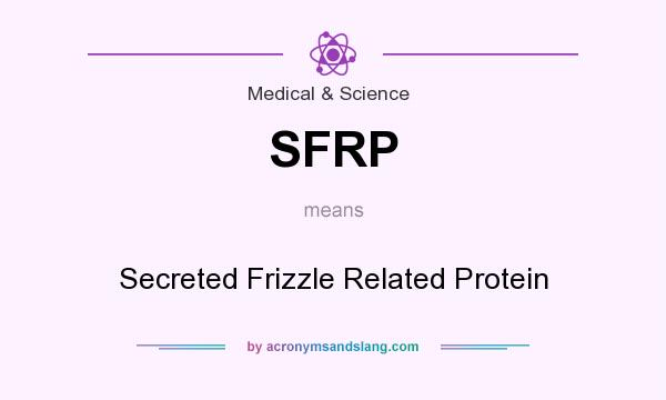 What does SFRP mean? It stands for Secreted Frizzle Related Protein