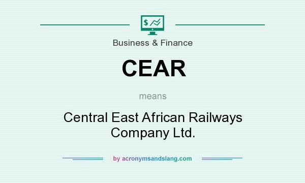 What does CEAR mean? It stands for Central East African Railways Company Ltd.