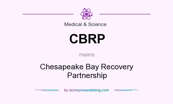 What does CBRP mean? It stands for Chesapeake Bay Recovery Partnership