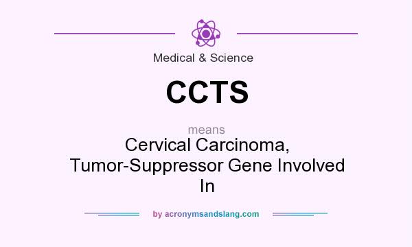 What does CCTS mean? It stands for Cervical Carcinoma, Tumor-Suppressor Gene Involved In