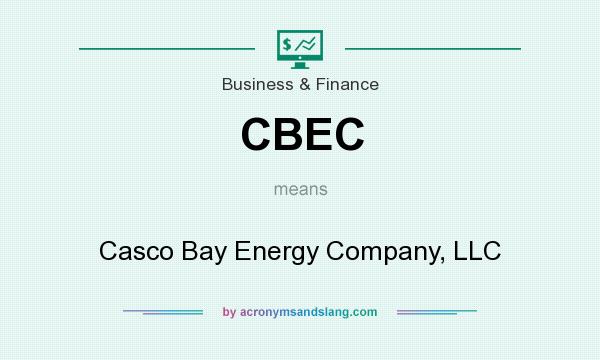 What does CBEC mean? It stands for Casco Bay Energy Company, LLC