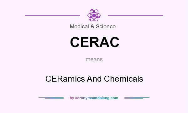 What does CERAC mean? It stands for CERamics And Chemicals