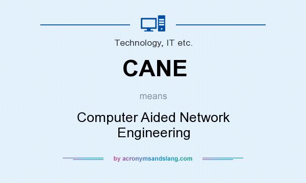 What does CANE mean? It stands for Computer Aided Network Engineering