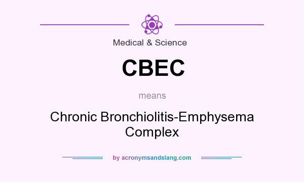 What does CBEC mean? It stands for Chronic Bronchiolitis-Emphysema Complex
