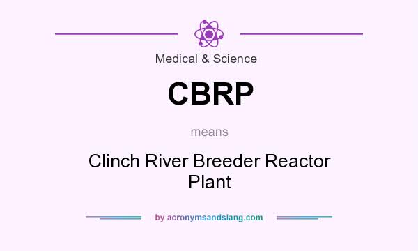 What does CBRP mean? It stands for Clinch River Breeder Reactor Plant
