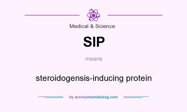 What does SIP mean? It stands for steroidogensis-inducing protein