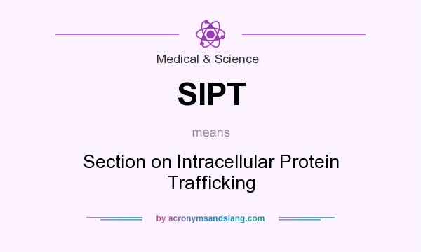 What does SIPT mean? It stands for Section on Intracellular Protein Trafficking