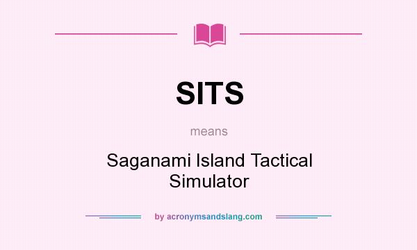 What does SITS mean? It stands for Saganami Island Tactical Simulator
