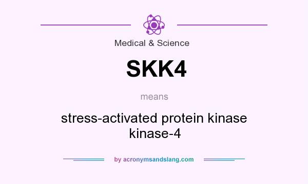 What does SKK4 mean? It stands for stress-activated protein kinase kinase-4