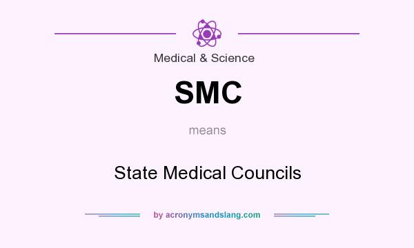 What does SMC mean? It stands for State Medical Councils