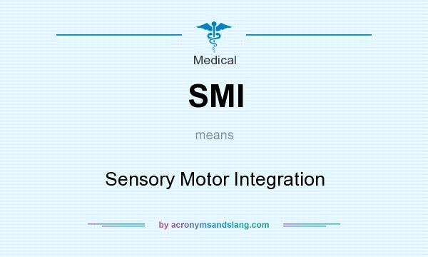 What does SMI mean? It stands for Sensory Motor Integration