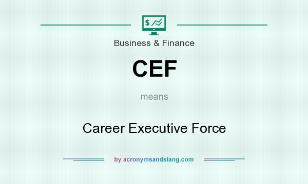 What does CEF mean? It stands for Career Executive Force