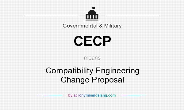 What does CECP mean? It stands for Compatibility Engineering Change Proposal
