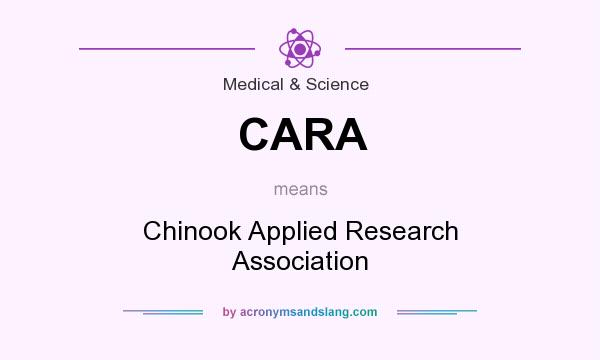 What does CARA mean? It stands for Chinook Applied Research Association