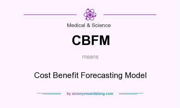 What does CBFM mean? It stands for Cost Benefit Forecasting Model