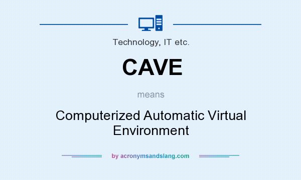 What does CAVE mean? It stands for Computerized Automatic Virtual Environment