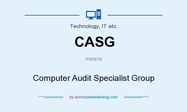What does CASG mean? It stands for Computer Audit Specialist Group