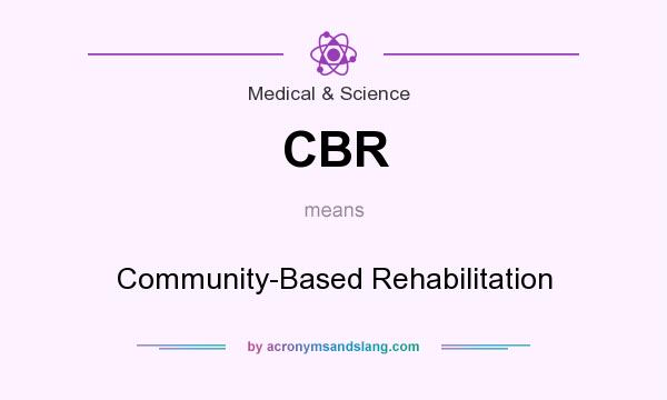 What does CBR mean? It stands for Community-Based Rehabilitation