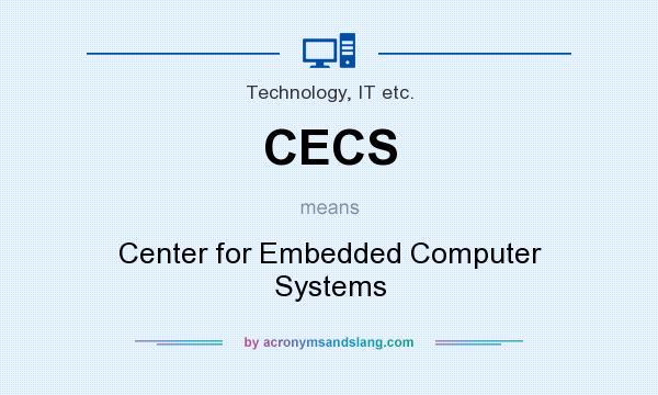 What does CECS mean? It stands for Center for Embedded Computer Systems