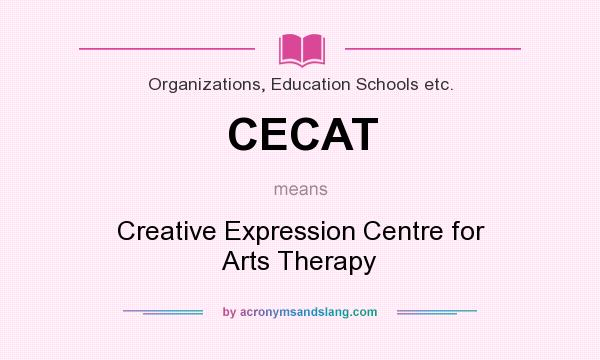 What does CECAT mean? It stands for Creative Expression Centre for Arts Therapy