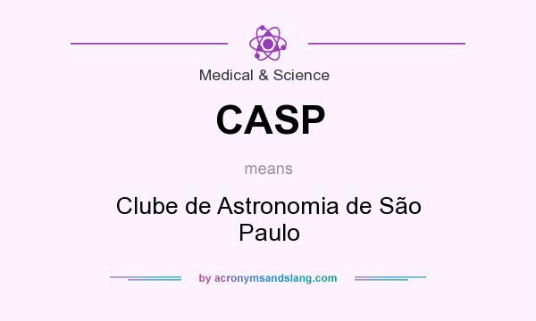 What does CASP mean? It stands for Clube de Astronomia de São Paulo