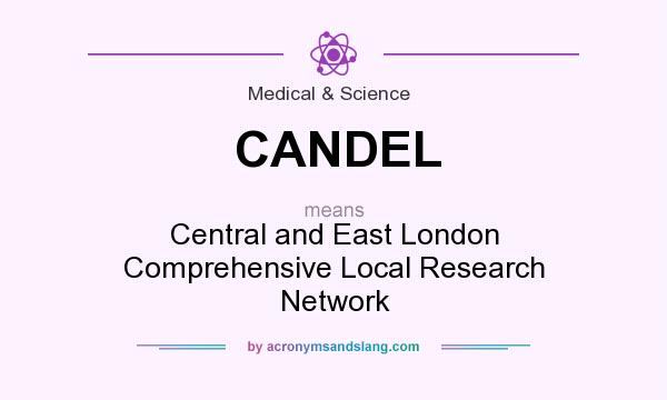 What does CANDEL mean? It stands for Central and East London Comprehensive Local Research Network
