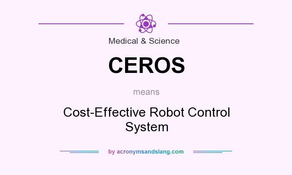What does CEROS mean? It stands for Cost-Effective Robot Control System
