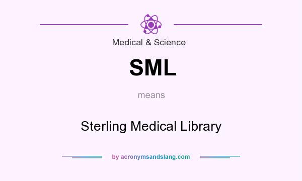 What does SML mean? It stands for Sterling Medical Library