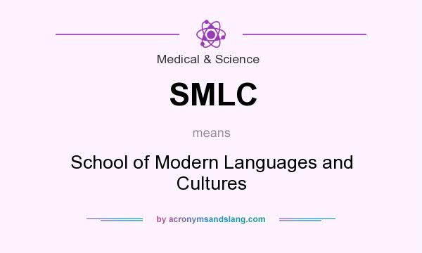 What does SMLC mean? It stands for School of Modern Languages and Cultures
