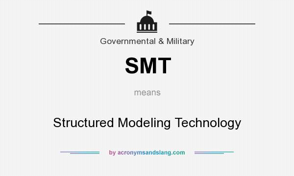 What does SMT mean? It stands for Structured Modeling Technology